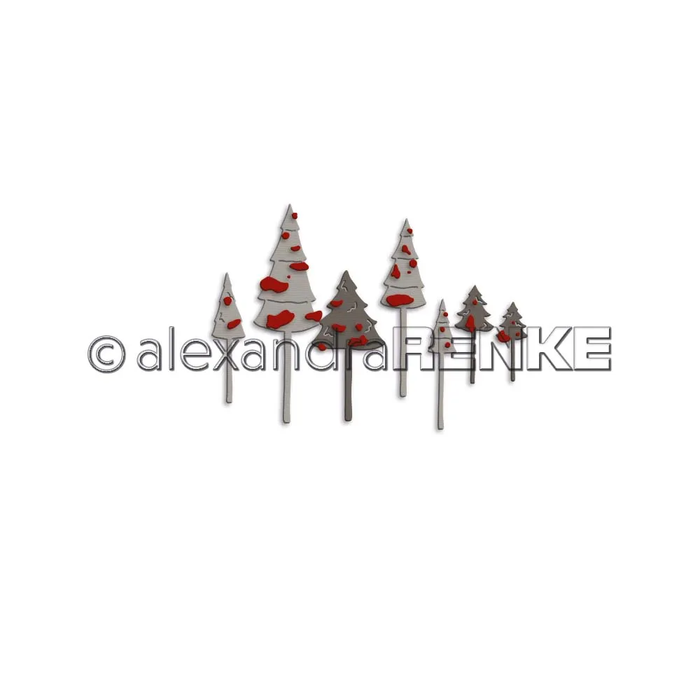 Troqueles de corte de metal para manualidades, molde troquelado de varias hojas de Navidad, tuercas, álbum de recortes, molde de cuchillo de papel, plantillas de punzón de hoja - Imagen 2