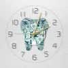Dentistry Tooth Wall Clock Dental Care Symbols Acrylic Hanging Clock Quiet Movement Wall Watch Dental Department Decor Wall Sign 3