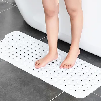 

40x100 PVC Anti-skid Bath Mat Soft Bathroom Massage Mat Suction Cup Non-slip Bathtub Carpet Non-slip Bath Mats Bathroom Carpet
