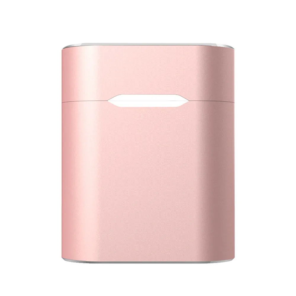 rose gold Bluetooth наушники 5,0 беспроводные наушники на ухо сенсорное управление магазин батарей Макарон гарнитура Поддержка IOS/Android телефонов HD вызов - Цвет: rose gold