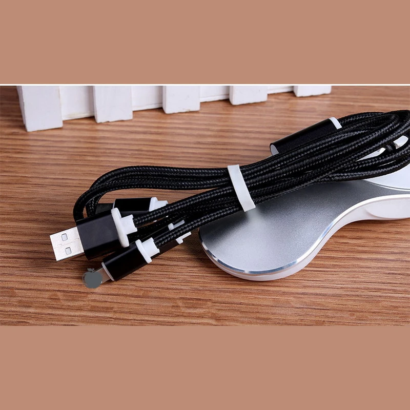 3 в 1 USB кабель для iPhone 8X7 6 6S Plus 5 5S samsung Xiaomi lenovo 2 Micro type C кабели быстрой зарядки KY180| |