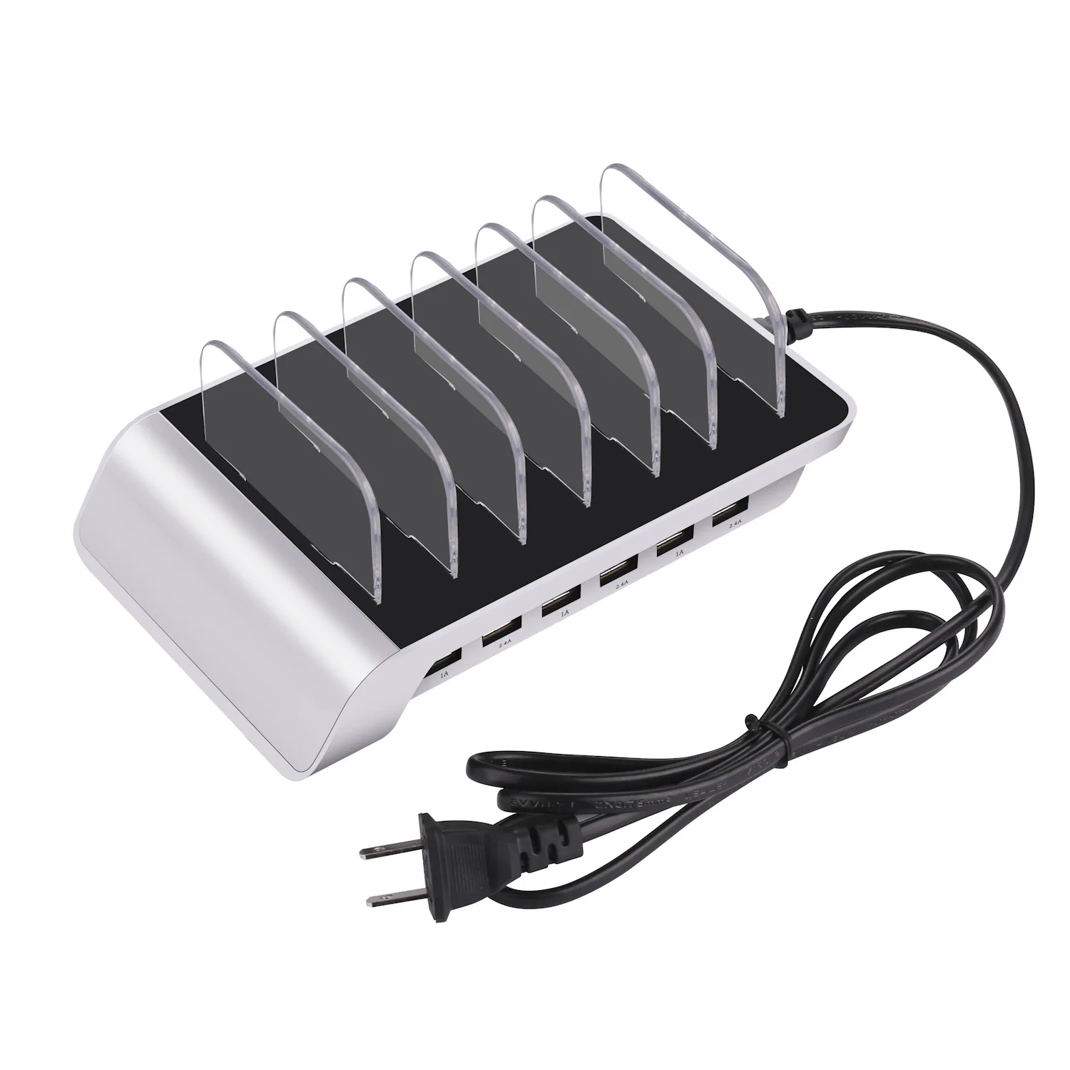

Foreign Trade New Style Illicit Model Creative Six Ports USB Mobile Charging Bracket Fonepad Charger Charging Station