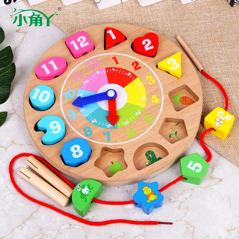 

With Numbers Clock Understanding Learning Tool Young CHILDREN'S Mathematics Teaching Aids Primary School Grade One Educational E