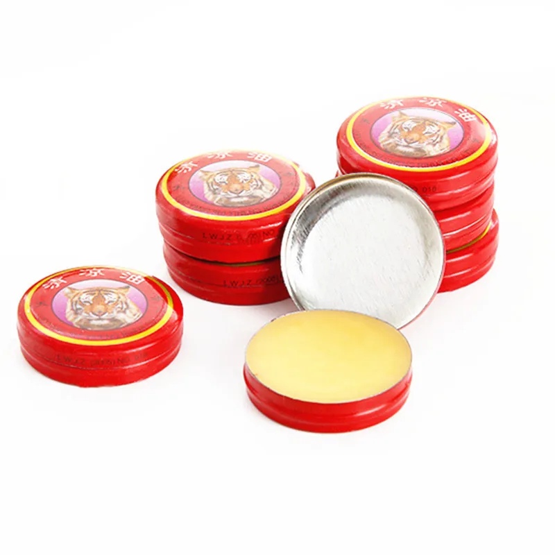 Китайский красный тигровый бальзам для лечения гриппа простуда головная боль