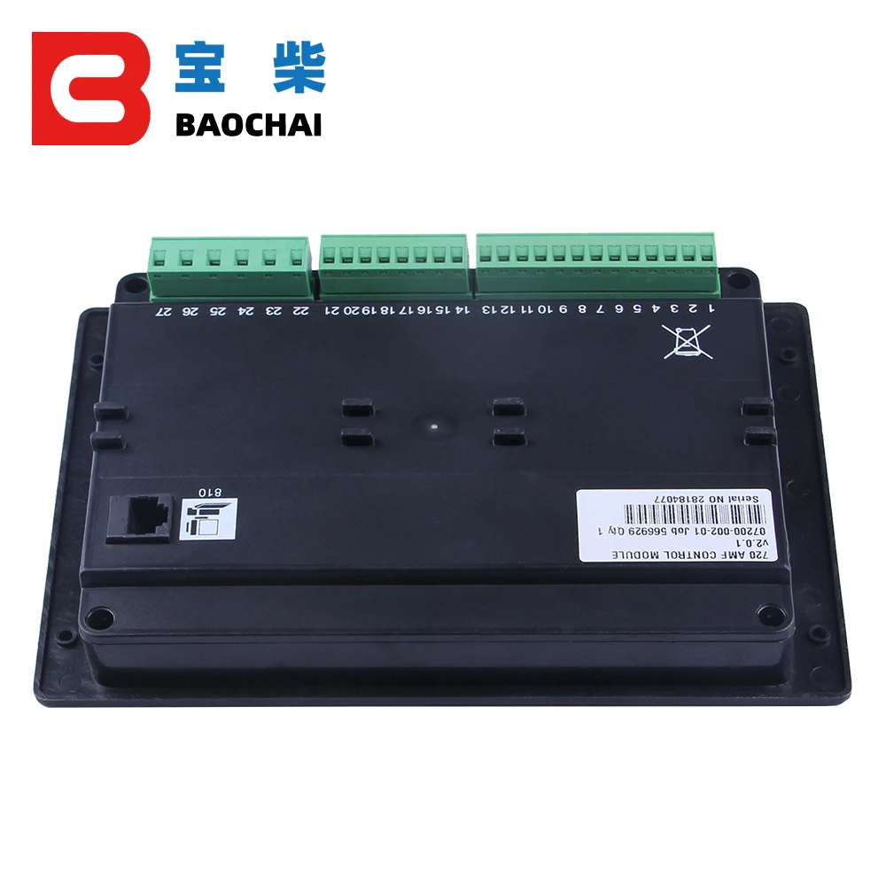 Generator Auto Start Controller Module deepsea 720 alternator protecting control board genset parts electronic circuit pannel