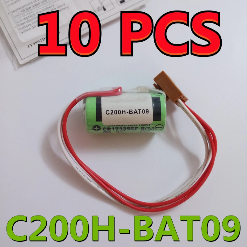 10-baterias-de-litio-novas-originais-do-plc-da-bateria-c200h-bat09-3v-dos-pces-com-plugues-cr17335se-r
