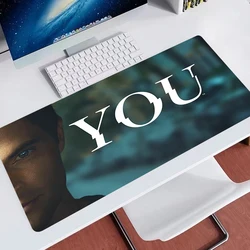 Programa de tv você mouse pad anime carpe grande 900x400 pc gamer computador mausepad varmilo teclado gaming acessórios mesa mousepad