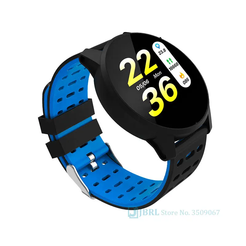 Силиконовые смарт-часы для мужчин и женщин для Android IOS Smartwatch Электроника Смарт-часы Wach фитнес-трекер круглые Смарт-часы