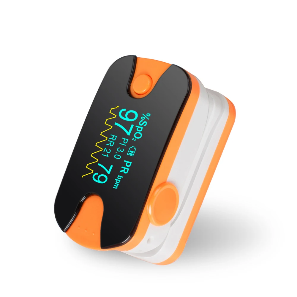 Finger pulse oximeter spo2/pr fingertip oxygen monitor spo2 pr home health care *medcert*