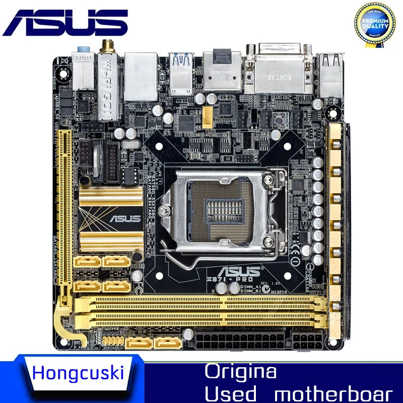 Mini Itx Per Asus Z87I-Pro Socket Scheda Madre Originale Lga 1150 Ddr3 Z87 Sata3 Usb3.0 Scheda Madre Desktop