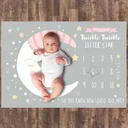 Детское одеяло-Ростомер полотно для фотографического фона для новорожденных мальчиков и девочек детская комната реквизит для фотосъемки