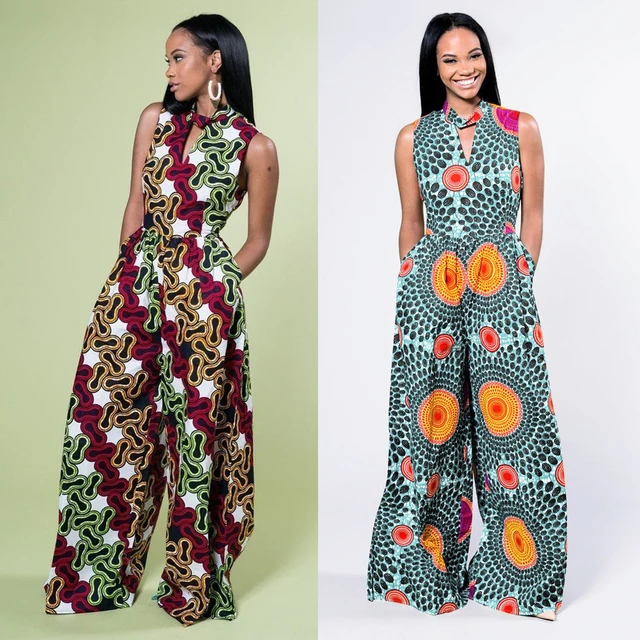 Eke Ankara Jumpsuit Wide Leg Pants