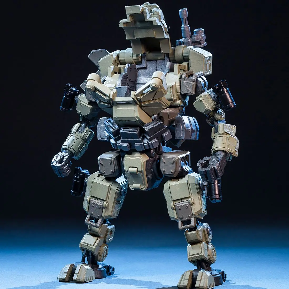 21 см DIY большая модель Mecha штурмовая меха ассорти цветов сборка Съемная ручная работа Солдат модель с высокой степенью уменьшения