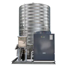 Commercial air source heat pump water heater all-in-one machine 5P air energy heat pump water heater for hotel and school