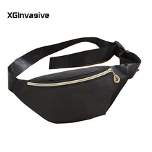 waist bag women super quality Casual Sports Purse Canvas Breast Package Messenger belt bag high quality fanny pack for women