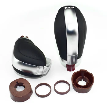 

Leather Car Auto Gear Shift Knob Shift Lever Stick Head for VW Passat CC Jetta Golf 6 GTI MK6 Automatic Gear Head