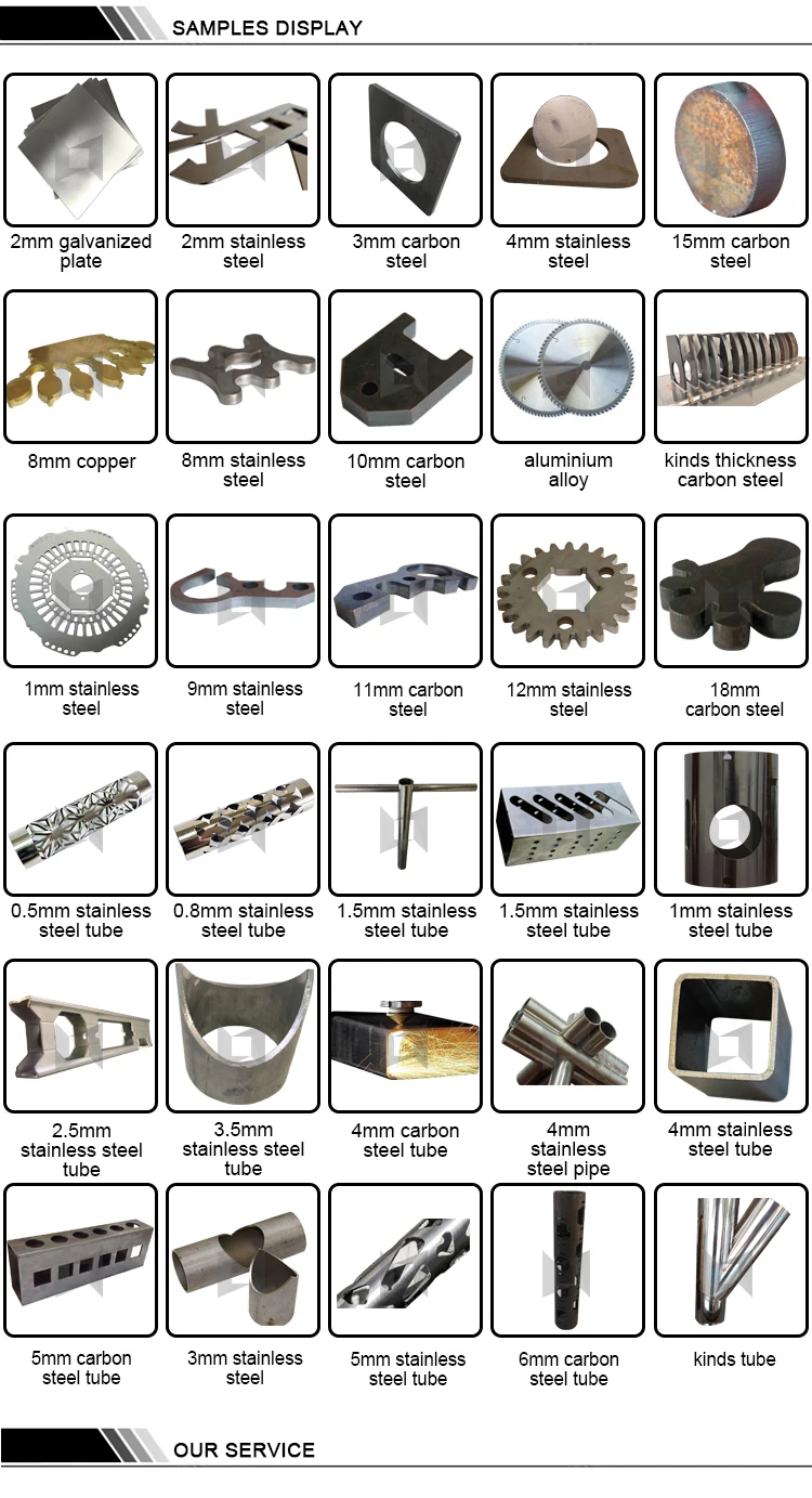 fiber laser cutting machine with exchange table and protect cover for plate and pipe-5