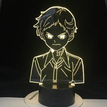 

NORMAN MAD LED ANIME Japanese Manga The Promised Neverland Emma Figure Led Night Light for Home Room Decor Kids Child Nightlight