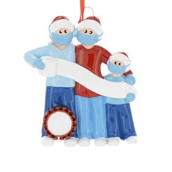 

Marry Christmas Hanging Ornaments Family Personalized Xmas Decoration Home Decor Pendant Accessories Supplies