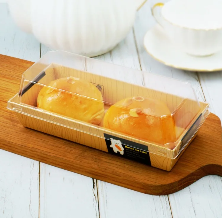 Rectangular-Bread-Cake-Sandwich-Sushi-Boxes-with-Clear-Plastic-Lids-Disposable-Cardboard-Baking-Packing-Box-WB883 (3)