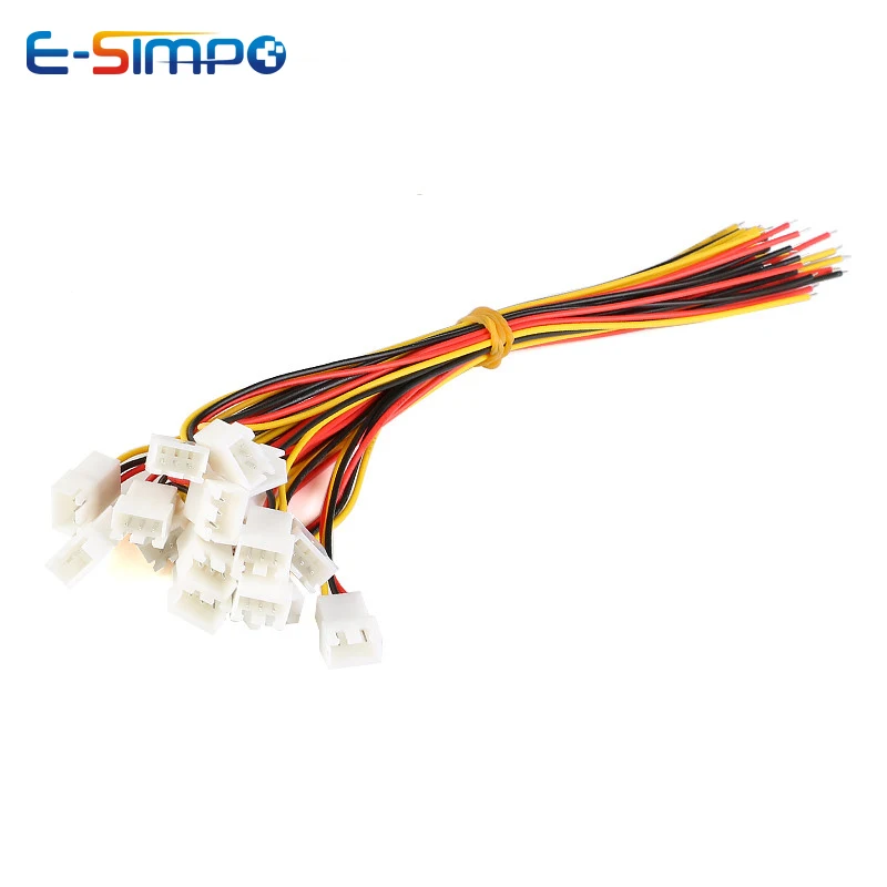 10 шт. 15 см JST1.25 PH2.0 XH2.54 Американская классификация проводов 2р 3P 4 5 6Pin шаг 2 54 мм