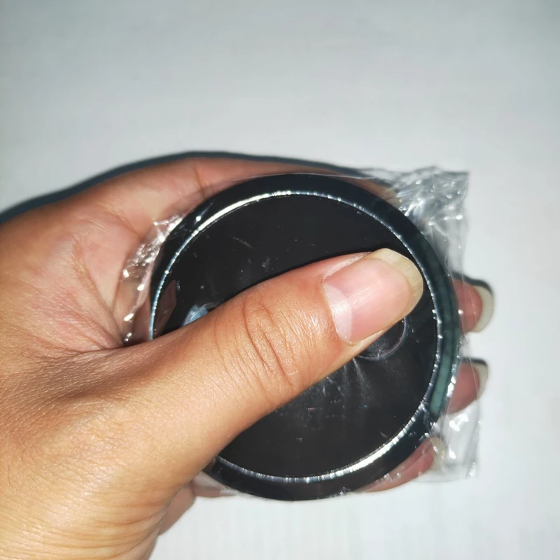 

A set of 4pcs new 69mm black and grey wheel center cover for Audi cars