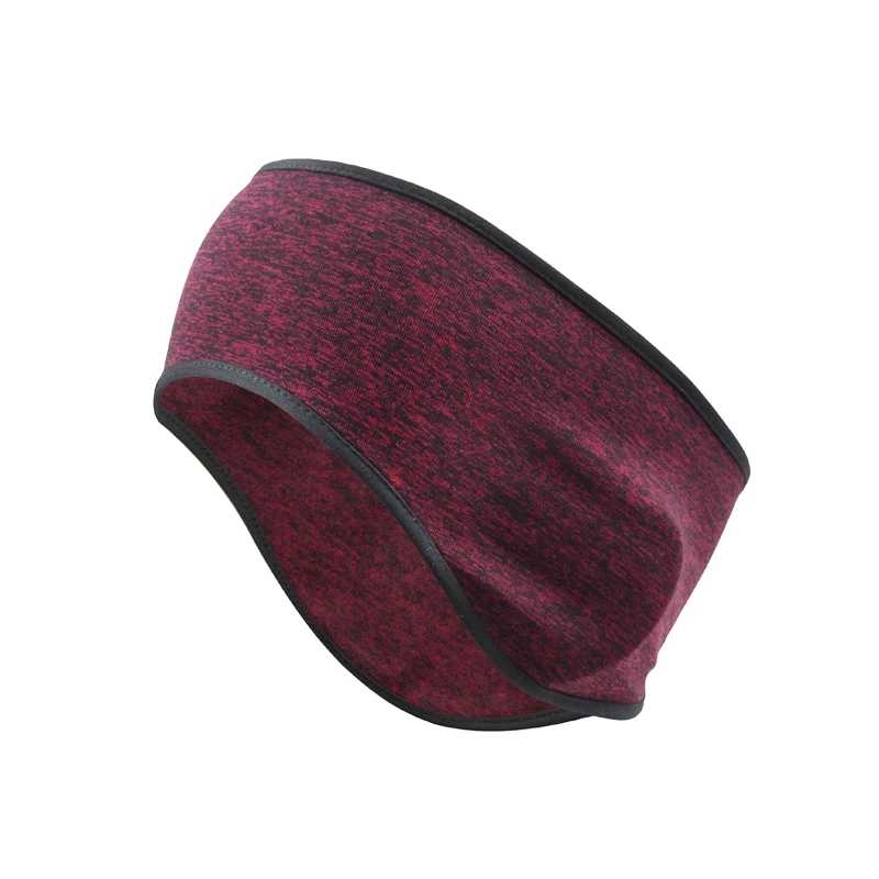 Ear Muffs Warmer Headband with Buttons Full Cover Sports Headband for Outdoor Fitness Running Sweatband