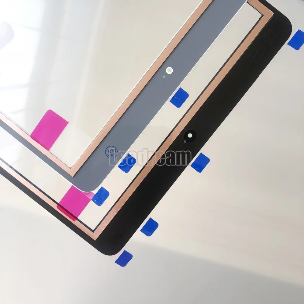 5 шт. для iPad 7 10,2 дюймов сенсорный экран дигитайзер стеклянная панель с клейкой лентой