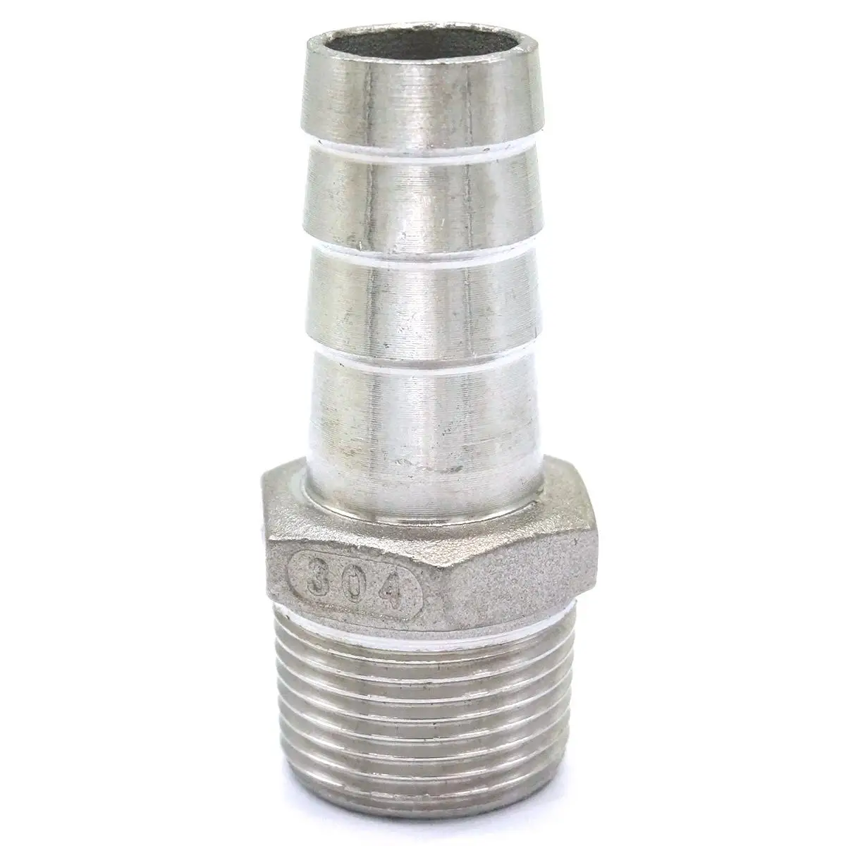 3/4&quot BSPT Male Fit Hose I/D 20mm Barbed 304 Stainless Steel Pipe Fitting tail Connector 230 PSI | Обустройство дома