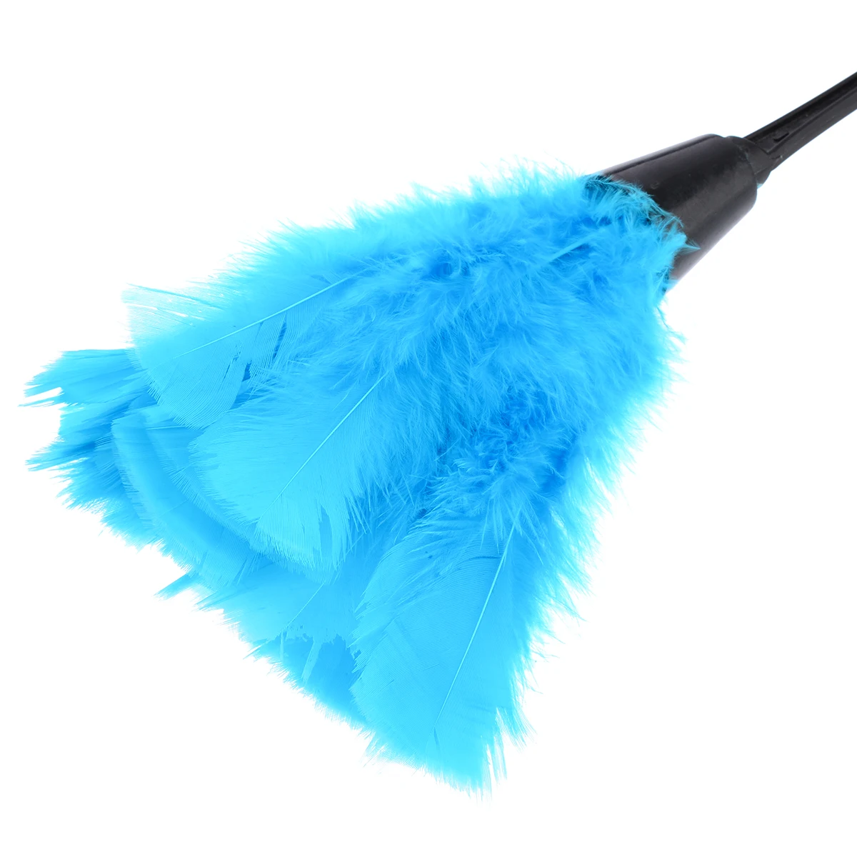 1 шт. перо Бытовая щетка для пыли с черной пластиковой ручкой бытовой инструмент