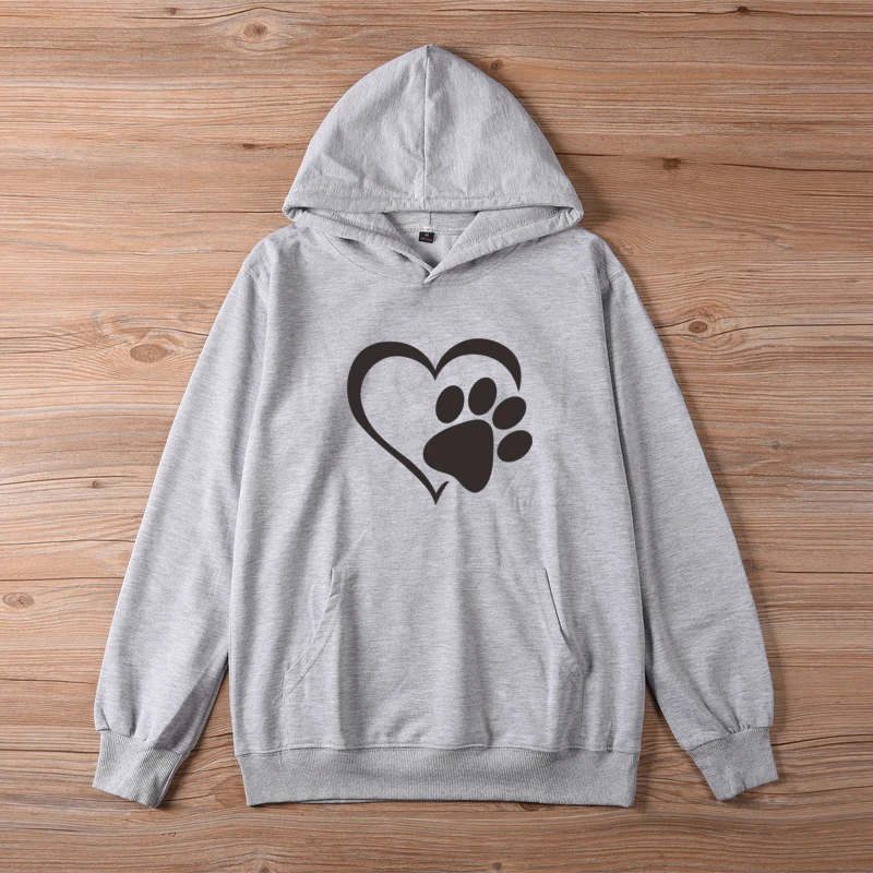 Dog paw hoodie Clearance