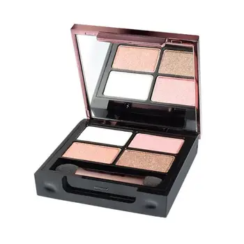 

OVSO 4 Colors Eyeshadow Palette Fine Drill Shimmer Matte Eye Shadow Eyes Makeup for Girls