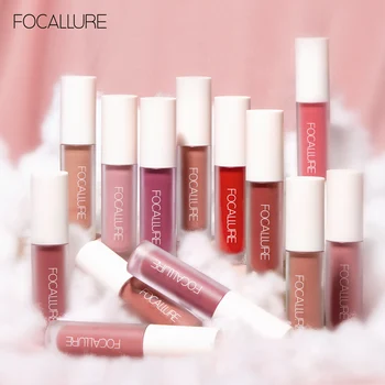 

FOCALLURE Staymax Matte Lipstick 14 colors Keep 24 hours Cosmetic Waterproof Lip Tint Velvet Liquid Nude Lip Stick Makeup