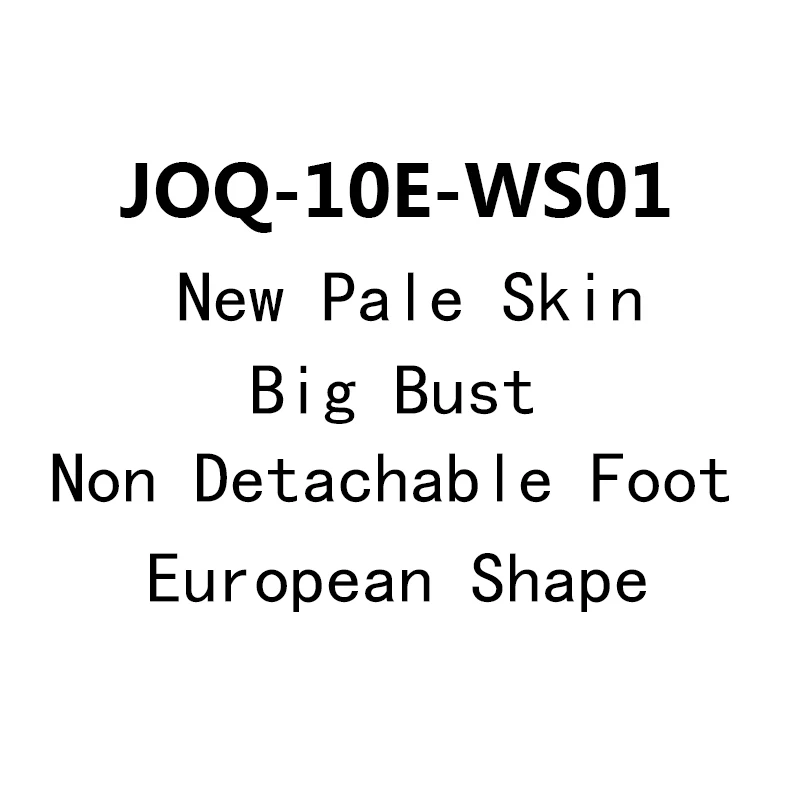 Jiaou Doll 1/6th JIAOUDOLL Super Flexible European Sharp Female Seamless Bodies - Цвет: new pale non detach