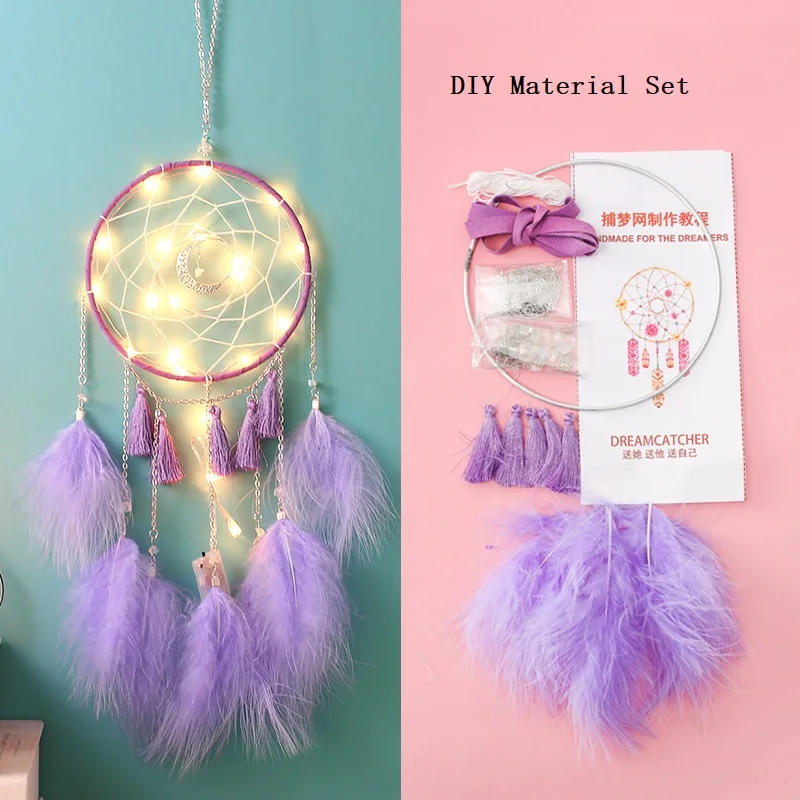 

Wall Hanging Nordic Tapestry Bohemian Chic Macrame Wall Hanging Tapestry Handmade Dreamcatcher Wind Chime Ornaments Gift