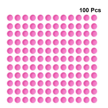 

100PCS Eyelash Extension Glue Cups Grafting Eyelash Glue Delay Cup Grafting Eyelash Tools Planting Eyelash Glue Cup for Store Ho