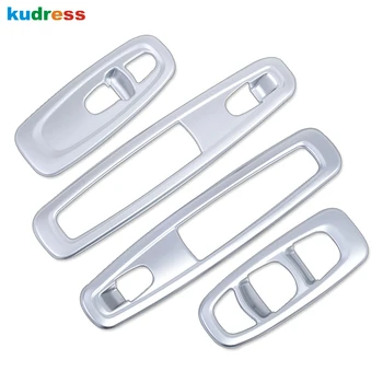 

For Renault Kadjar 2016 2017 2018 Interior Inner Door Window Lift Button Switch Panel Cover Trim Frame Molding Accessories