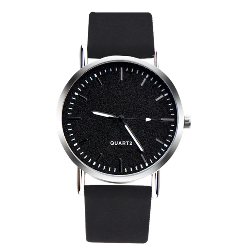 E Reloj mujer, модные студенческие часы, кожаные простые женские часы, черные наручные часы с кристаллами, дизайнерские часы - Цвет: E