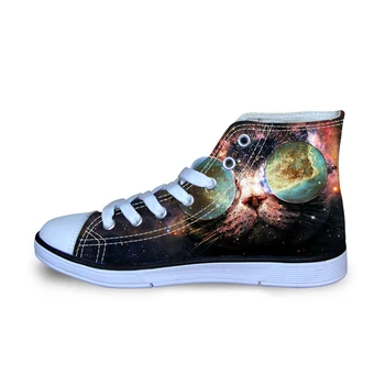 

Custom Glasses Cat Kids Casual Sneakers Canvas Shoes For Children Flat Shoes Lace Up Light High Quality boy girl 2020 zapatos