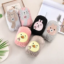 Водонепроницаемый Зимний стиль для маленьких мальчиков; Чистый хлопок; детская одежда с милым рисунком поросенка; рукава с манжетами; одежда с короткими рукавами для девочек