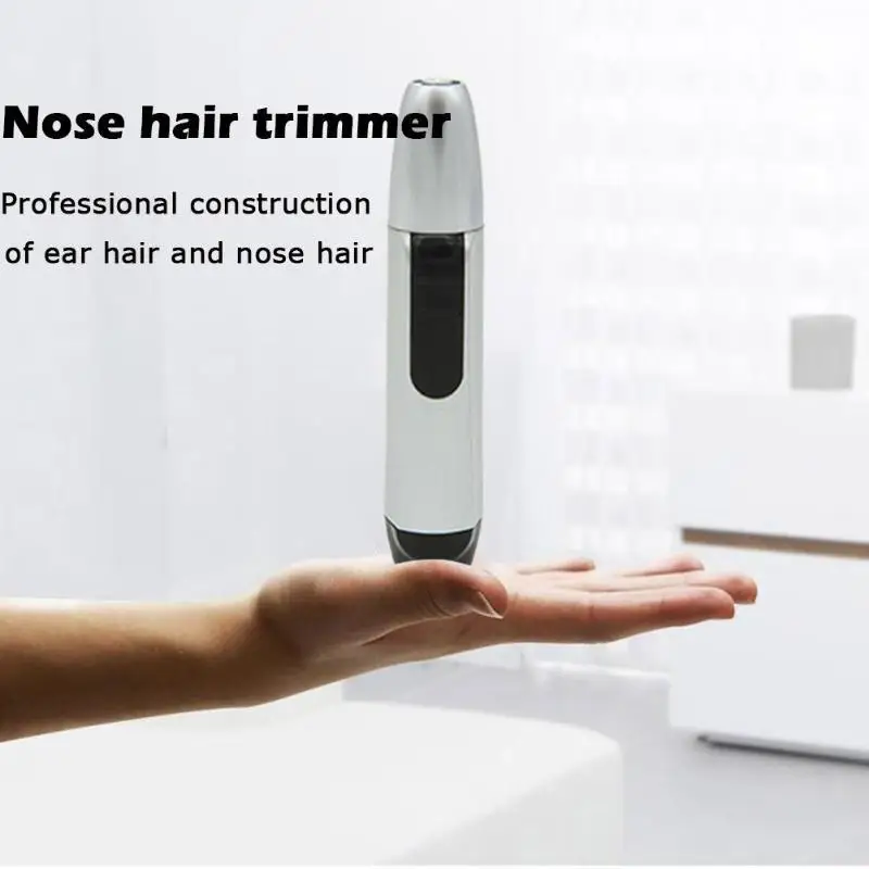 Удаление волос из носа Красота инструмент Машинка для удаления волос в носу легко носить Водонепроницаемый Для мужчин Для женщин Универсальный ушной очиститель для волос бритья устройство