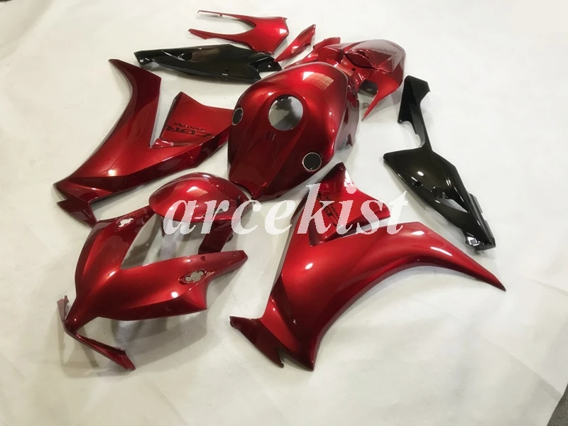 Литьевая Форма ABS полный обтекатель комплект Подходит для HONDA CBR1000RR 2012 2013 CBR 1000RR набор кузова drak красный