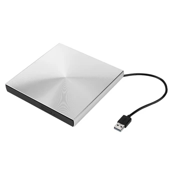 

5Gbps Data Transmission External DVD Burner Multi-level Protection Pop-up USB 3.0 DVD Drive
