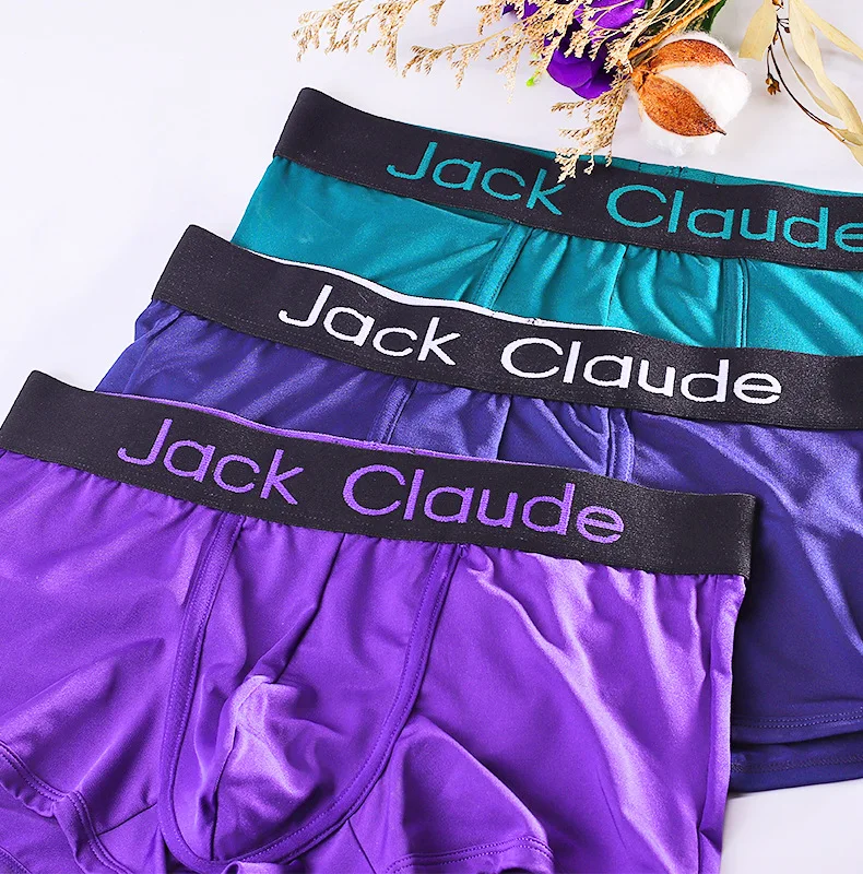 Jack Claude Herren Unterwäsche Boxer Männlichen Höschen Beutel Mantel Sheer Unterhose Männer Engen Unterhose Boxer Shorts