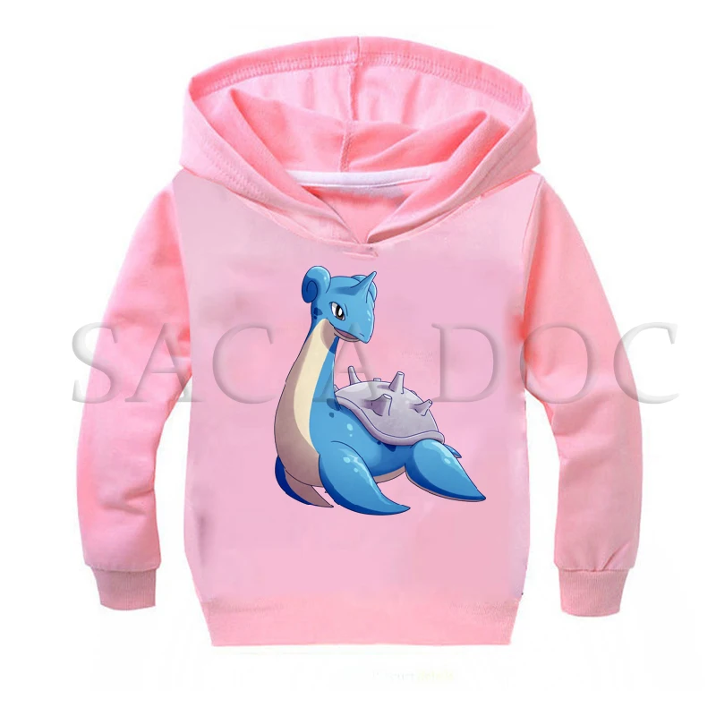 Hoodies 6 Новые толстовки с покемонами, свитшоты для маленьких мальчиков и девочек, Детский свитер с принтом Пикачу, весенне-осенняя повседневная одежда для детей - Цвет: Hoodies 6
