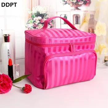 

DDPT Women Cosmetic Bag Cosmetics Organizer Travel Necessaries Waterproof Makeup Bag Multifunction Toiletry Make Up Bag Bolsa