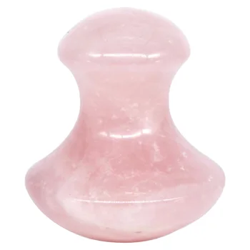 

Facial Gua Sha Health Care Eye Massager Relaxation Tool Body Rose Quartz Scraping Board Mushroom Acupuncture Small Portable