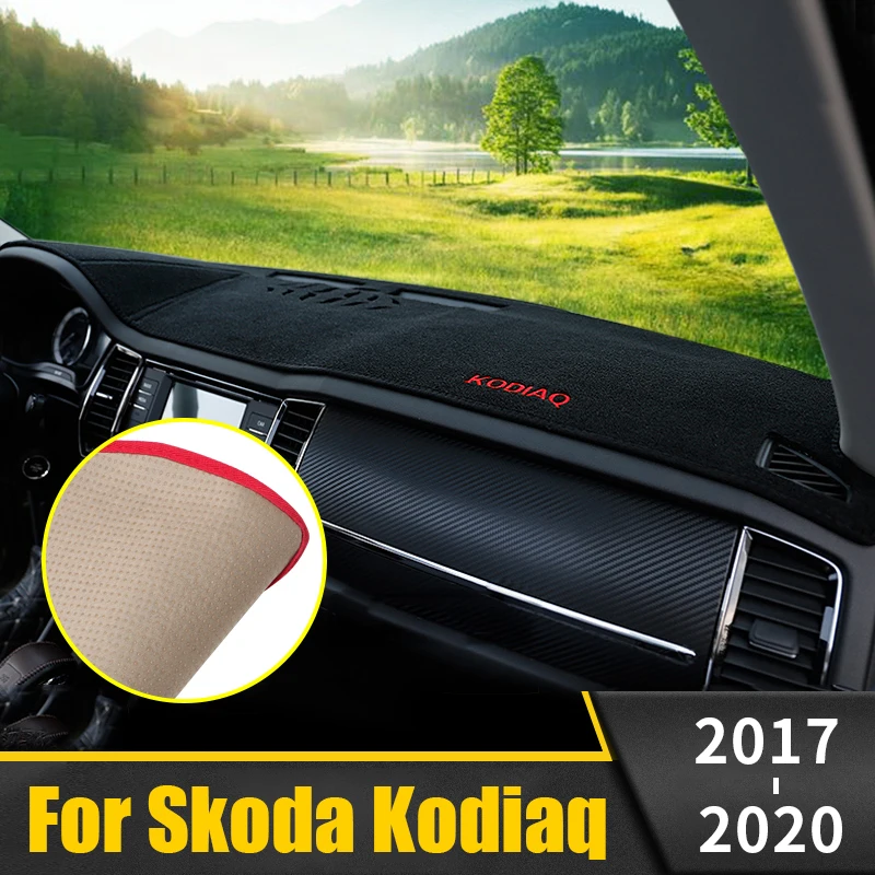 Коврики для приборной панели Skoda Kodiaq 2017 2018 2019 2020 LHD | Автомобили и мотоциклы