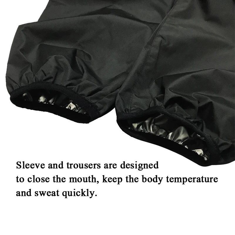Костюмы для сауны похудения фитнеса бега мужской костюм из ПВХ спортивный топ +