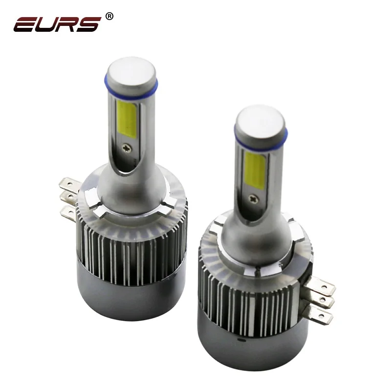 Dripex Phare de voiture LED H15 80W 16led 3030, phare antibrouillard haute  puissance, lumière de voiture à haute luminosité